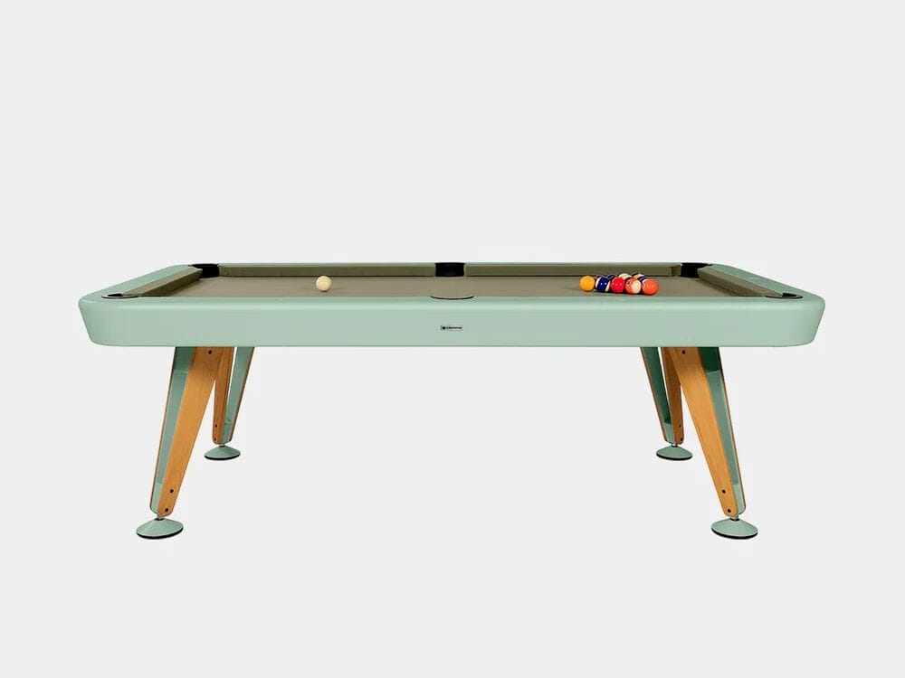 Открытый бильярдный стол из окрашенной стали и дерева RS Barcelona диагональ ARCH-00042076 - Вид №28