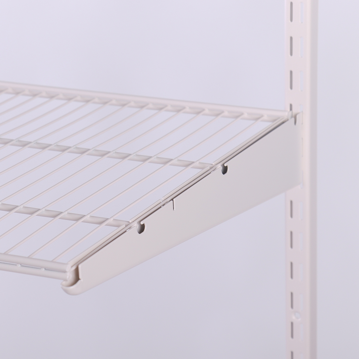 Сеточная полка , 1206х406х15 мм, магнолия LJPS0556 Public Steel Россия  - Вид №3