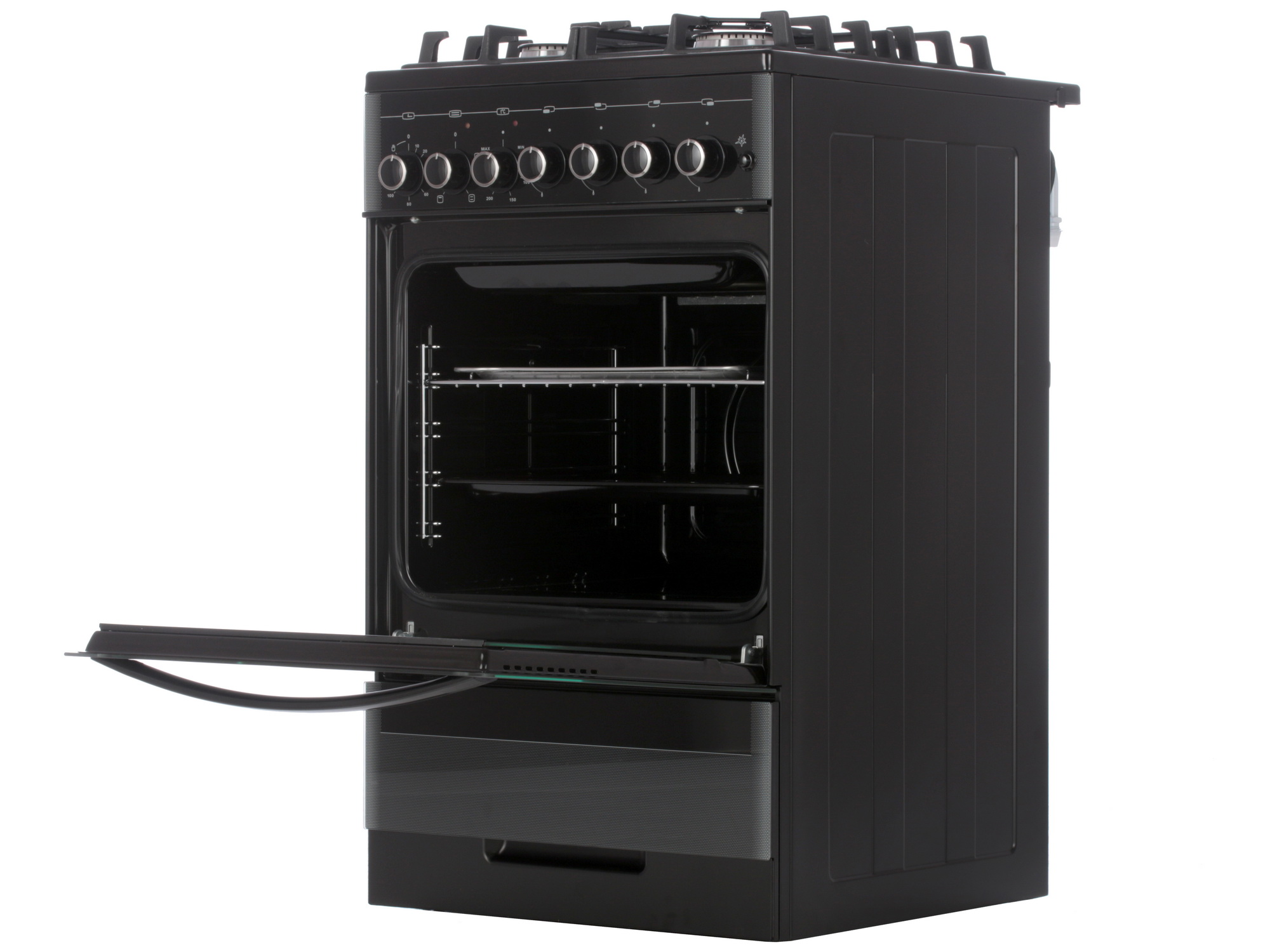 1089368 Комбинированная плита Gefest 5502-02 0044 черный STDN-0131286 - Вид №3