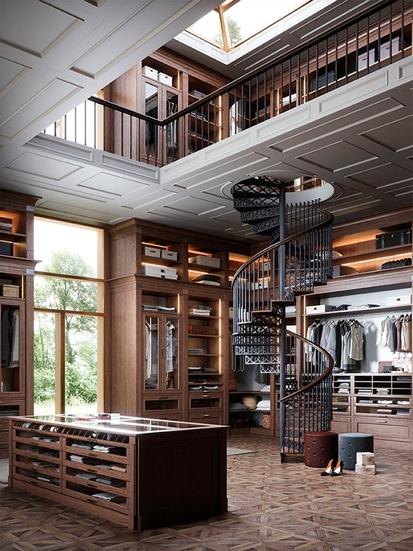 Гардеробная  BOTTEGA D'ARTE BOSTON  - Вид №1