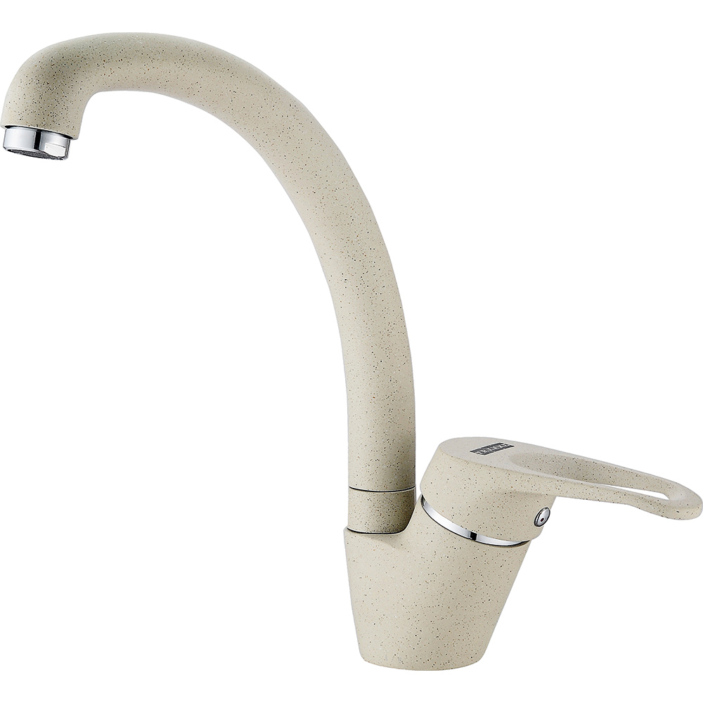 Смеситель кухонный  Franke Vega Поворотный излив Fragranite Сахара sun-id-1699075