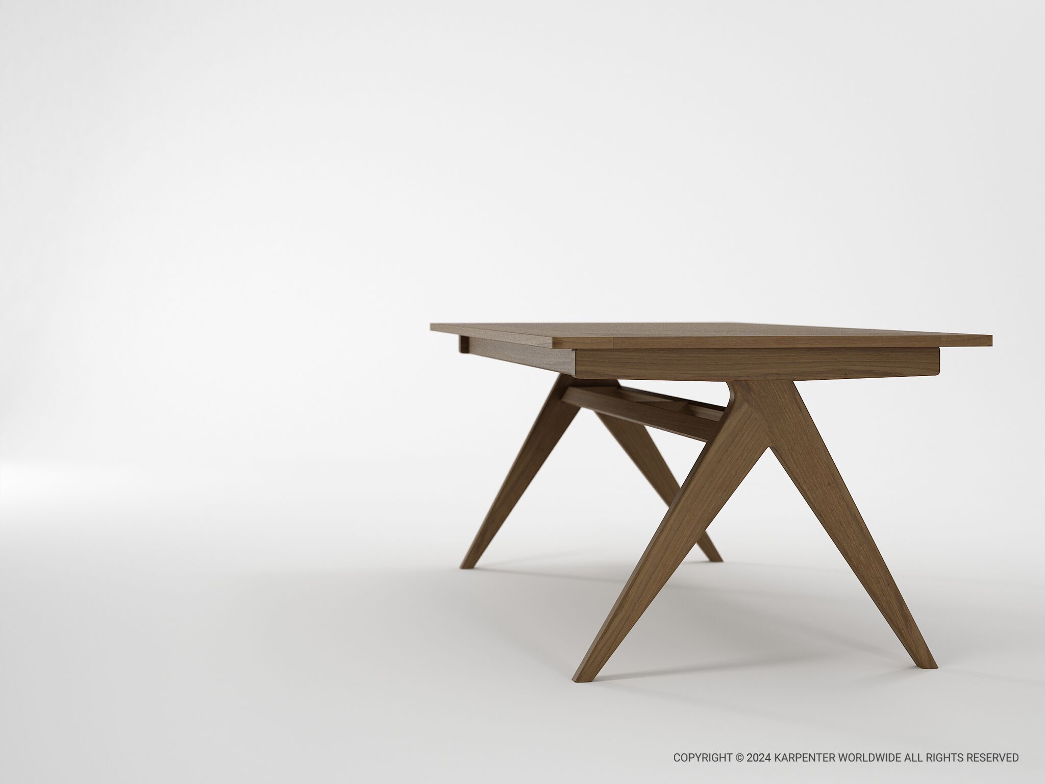 Прямоугольный стол из тикового дерева KARPENTER Tribute Outdoor ARCH-00006391 - Вид №3