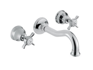 Смеситель для раковины из хромированной латуни