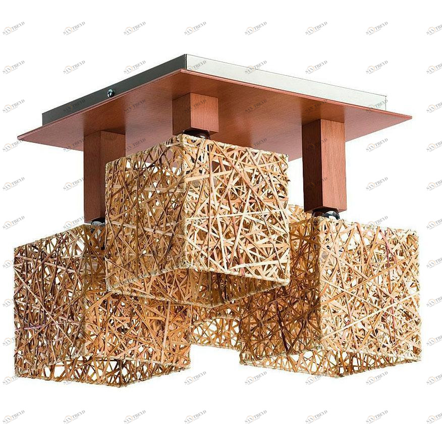 Потолочная люстра Alfa Abaka Bez 16615 ALFA ABAKA BEZ 183697 Бежевый 