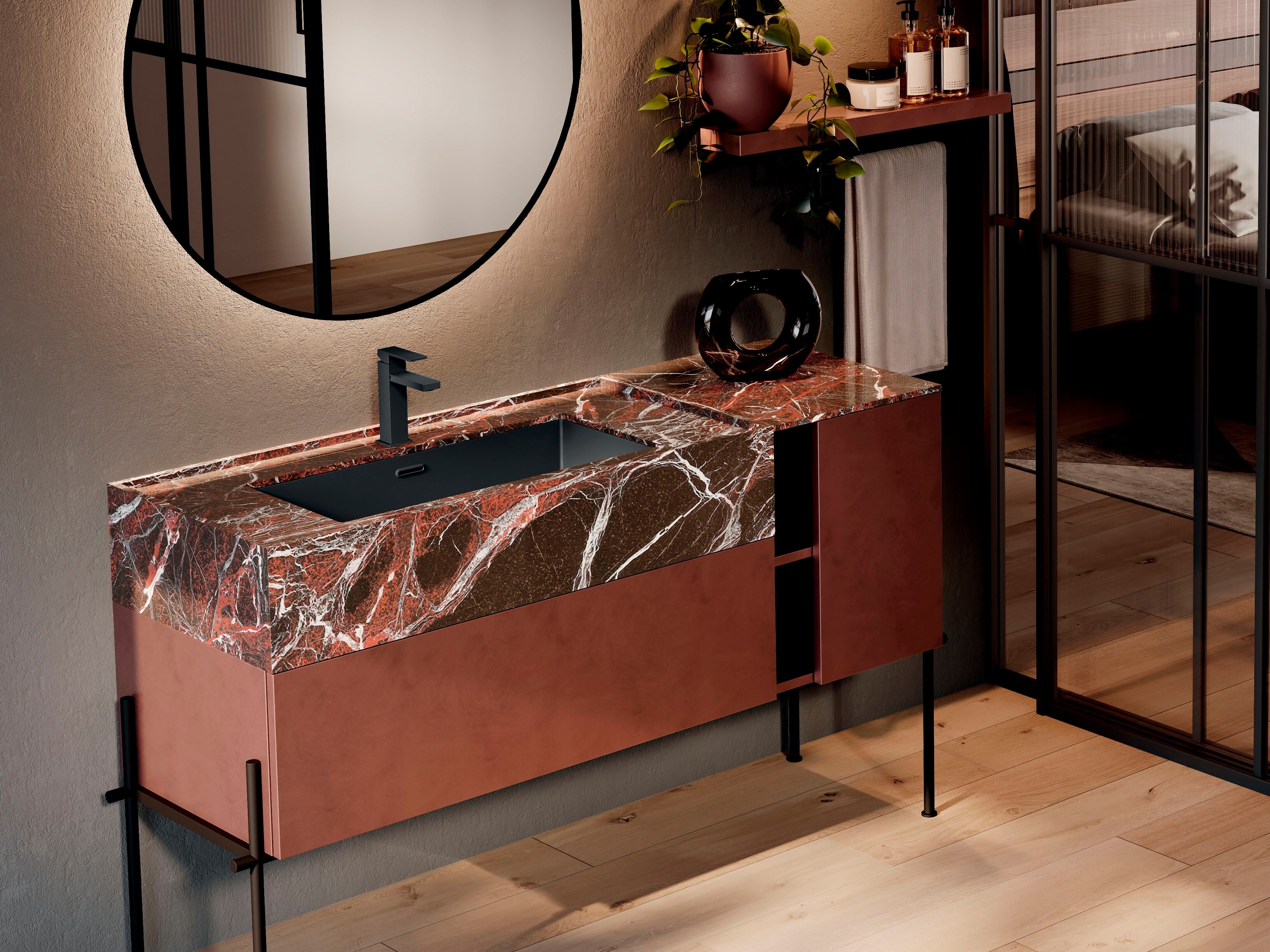 Встраиваемый прямоугольный умывальник Duratek Elleci Bath ARCH-00088814 - Вид №1