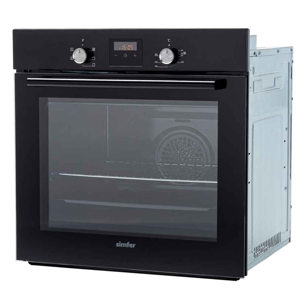 9125097 Электрический духовой шкаф Simfer B6EB56014 черный STDN-0084423 - Вид №2