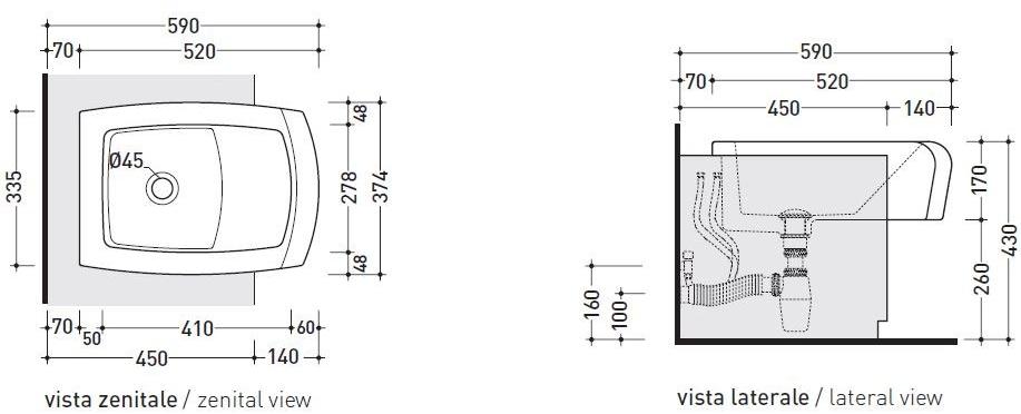 Ceramica Flaminia Una  Una/b  - Вид №8