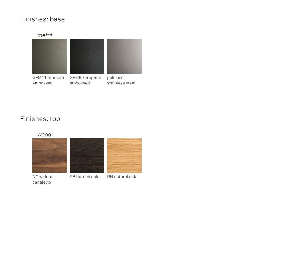 Прямоугольный стол из нержавеющей стали и дерева Cattelan italia ELVIS WOOD ARCH-00087081 - Вид №5