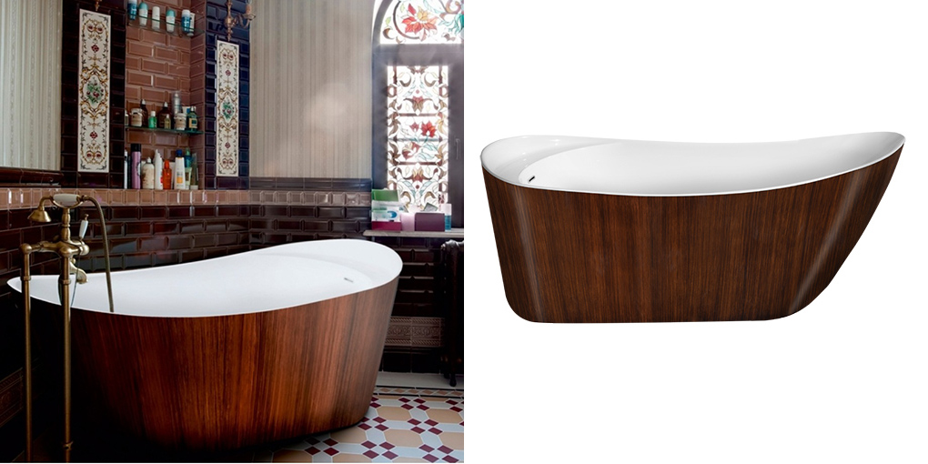 Ванна акриловая отдельностоящая White Star Lagard MINOTTI lgd-mnt-ws - Вид №2