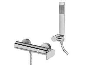 Открытый смеситель для душа с ручным душем