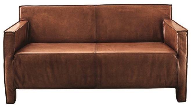 Devina Nais 2-х местный кожаный диван Baltimora sun-id-1452721 - Вид №1