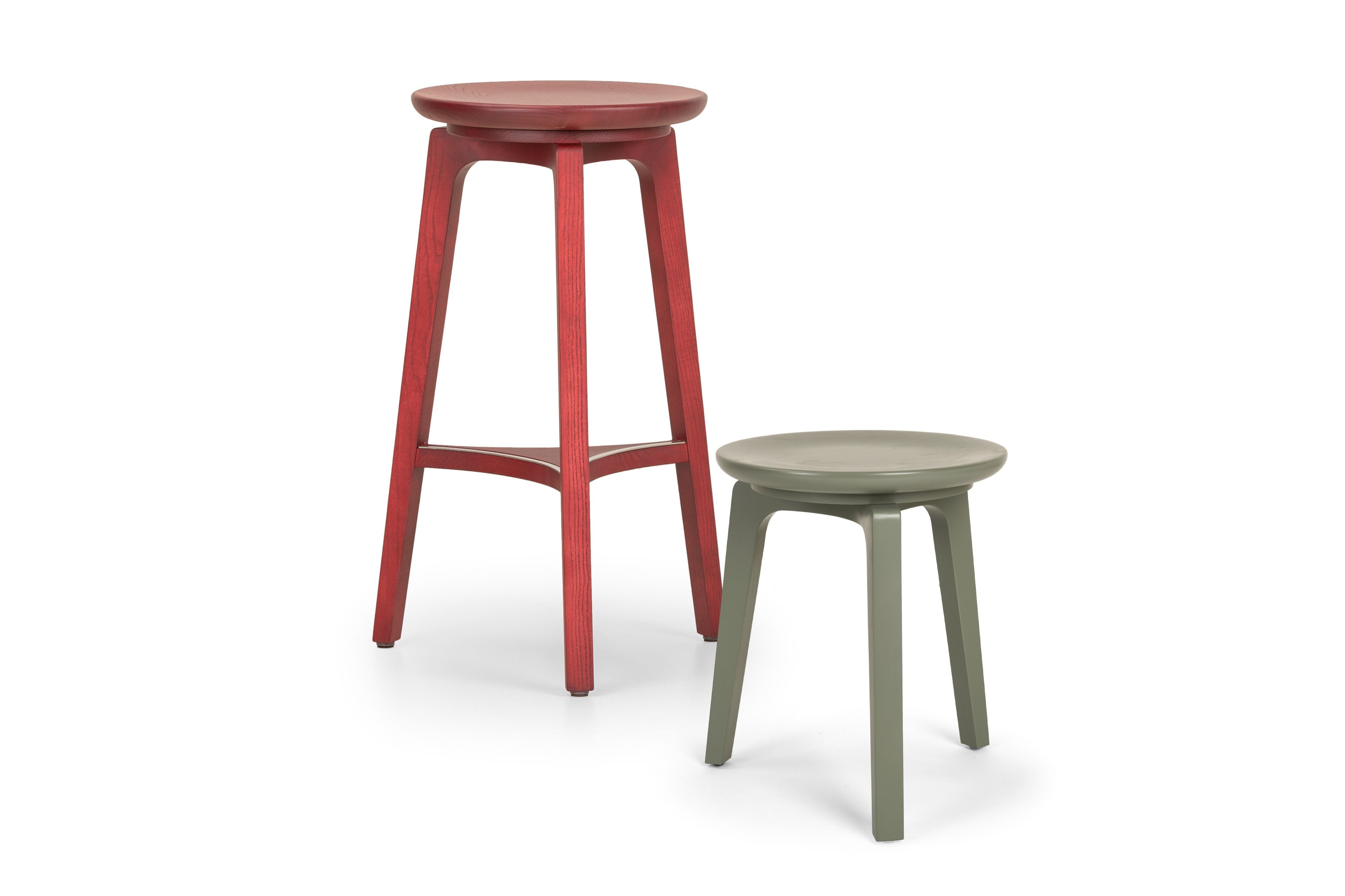 Твердый деревянный низкий стул True Design Tod ARCH-00038895 - Вид №9