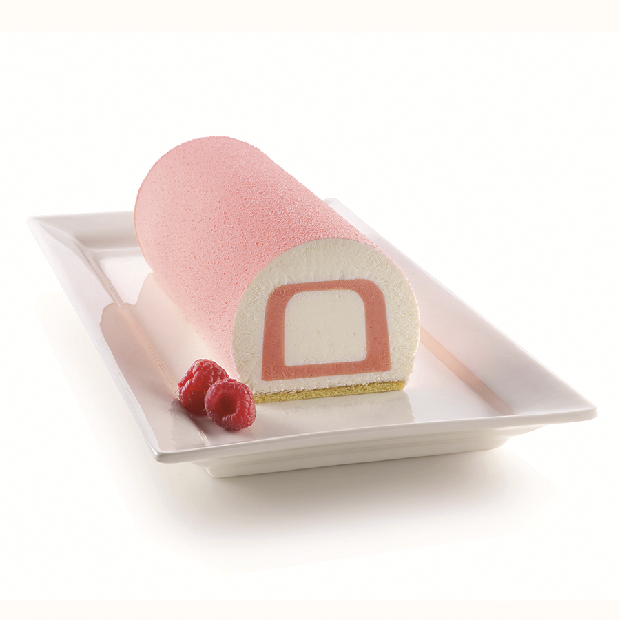 20.404.13.0065 Форма для приготовления пирожных inserto buche 22 х 5 см силиконовая Silikomart  - Вид №1