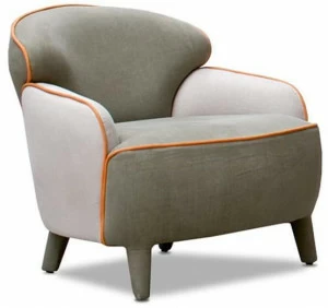 ESTEL GROUP Кресло с обивкой из ткани с подлокотниками