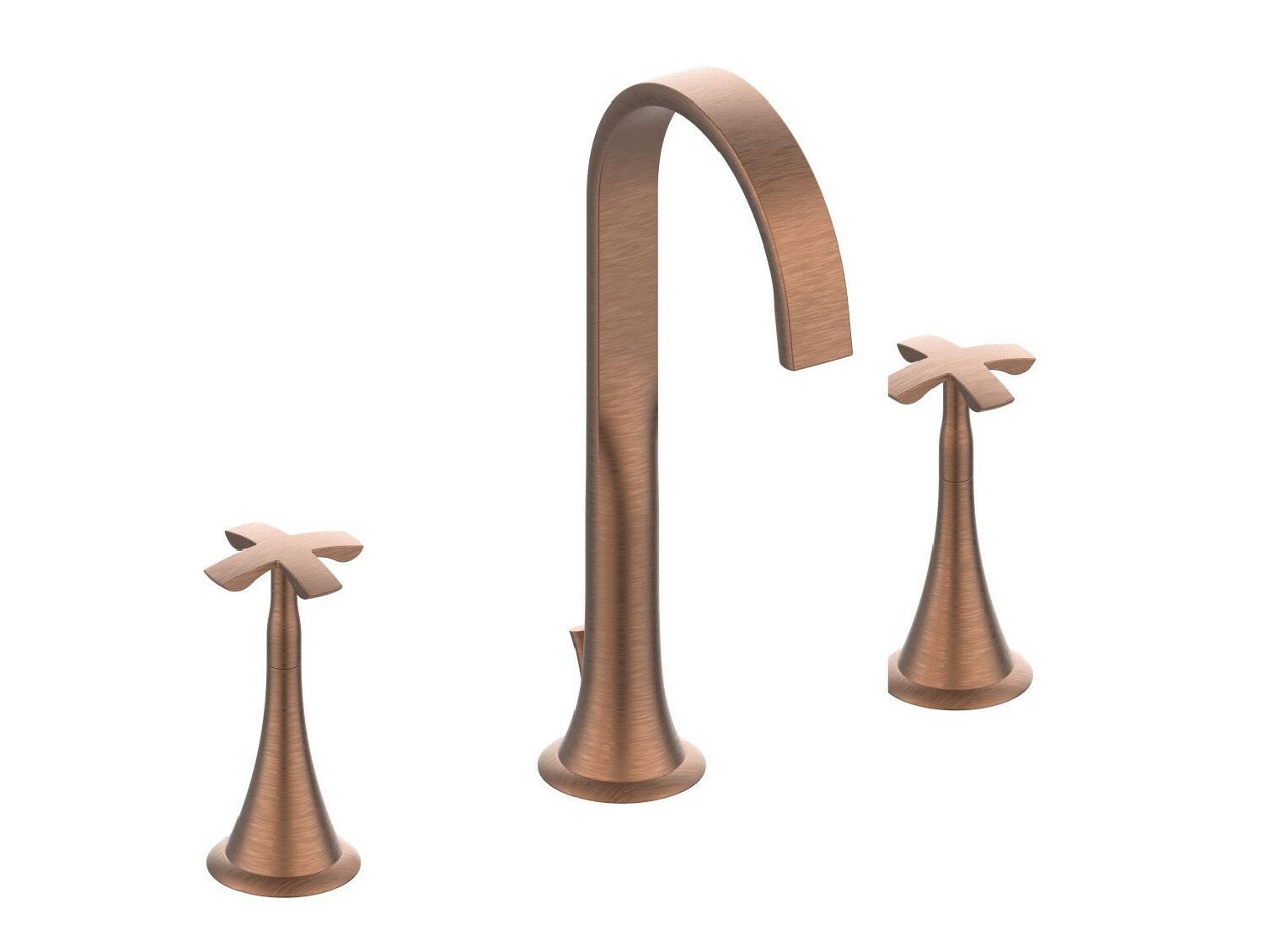 Высокий смеситель для раковины с раздельными розетками Rubinetterie Frattini Lucrezia ARCH-00072703