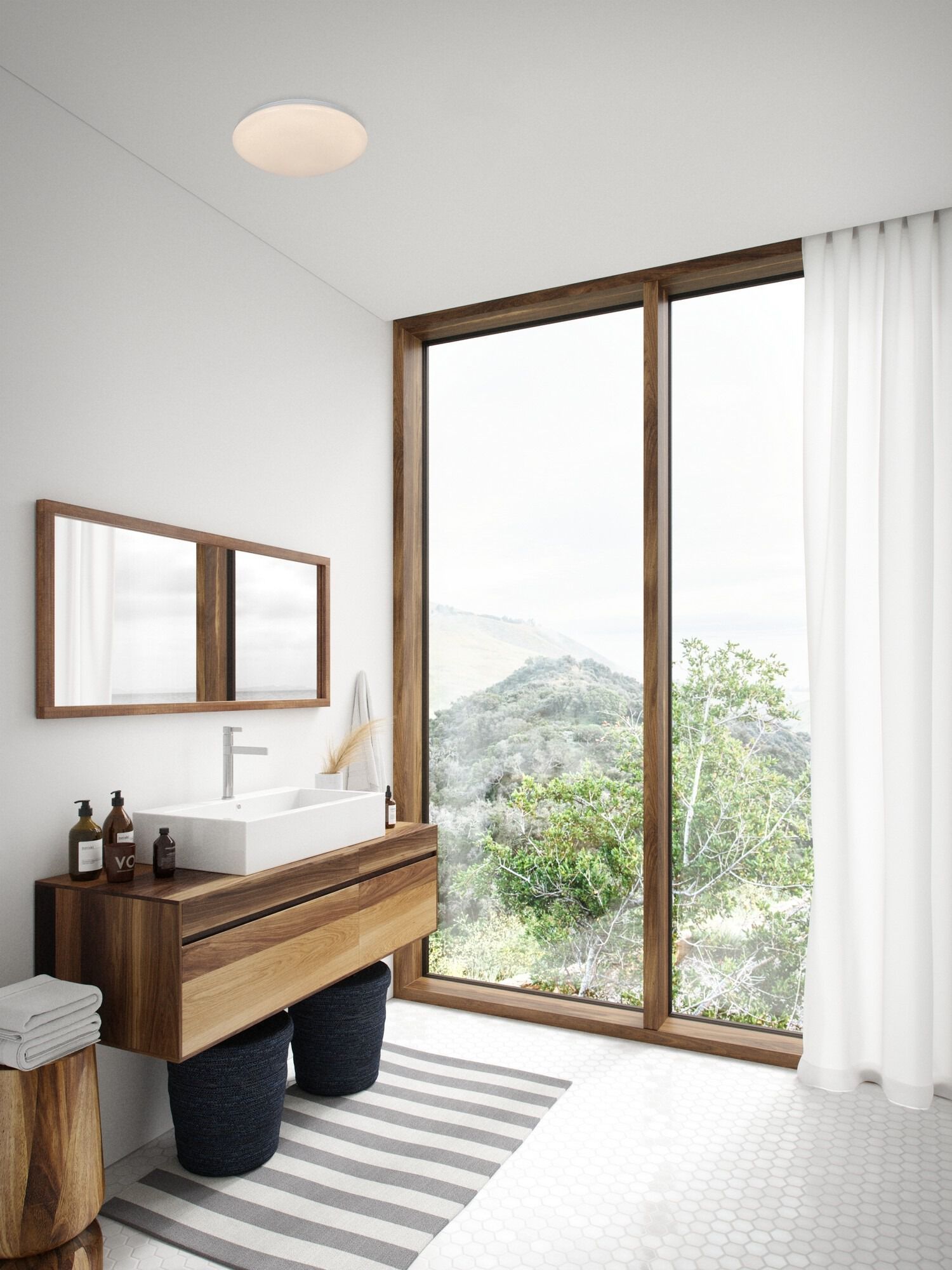 Металлический и пластиковый светодиодный потолочный светильник Nordlux баранина ARCH-00019586 - Вид №3