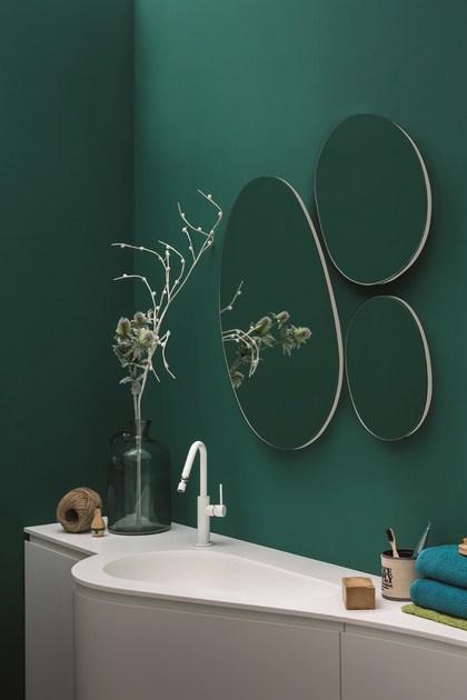 Birex Настенная модульная лакированная тумба под умывальник Versa sun-id-1492513 - Вид №1