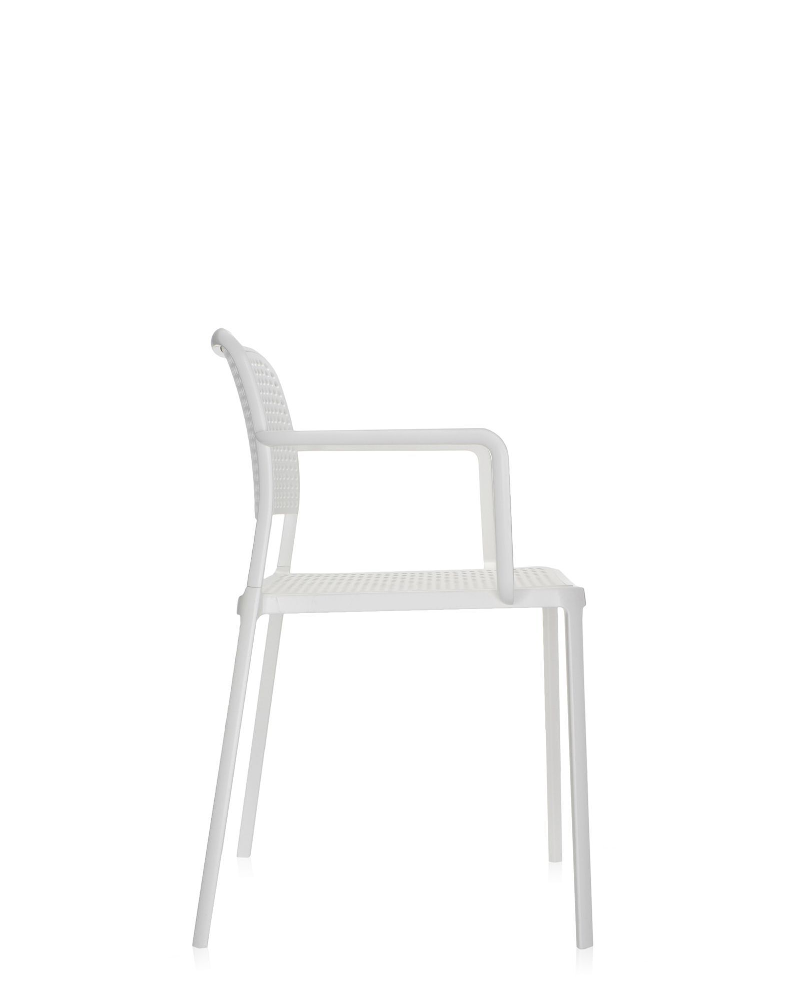 Алюминиевый штабелируемый стул с подлокотниками Kartell AUDREY ARCH-00131183 - Вид №8