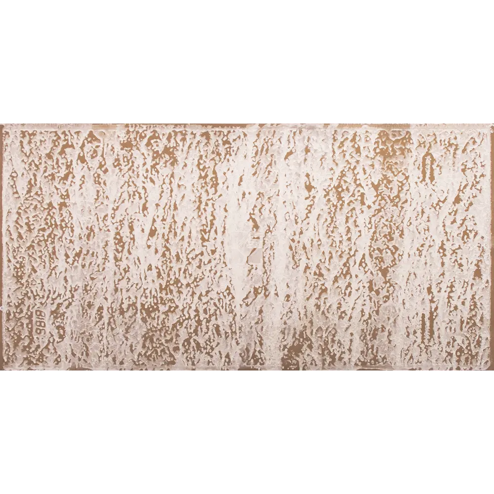 82825667 Декор настенный Azori Hygge Light Cristall 31.5x63 см матовый камень цвет белый зигзаг STLM-0947462  - Вид №3