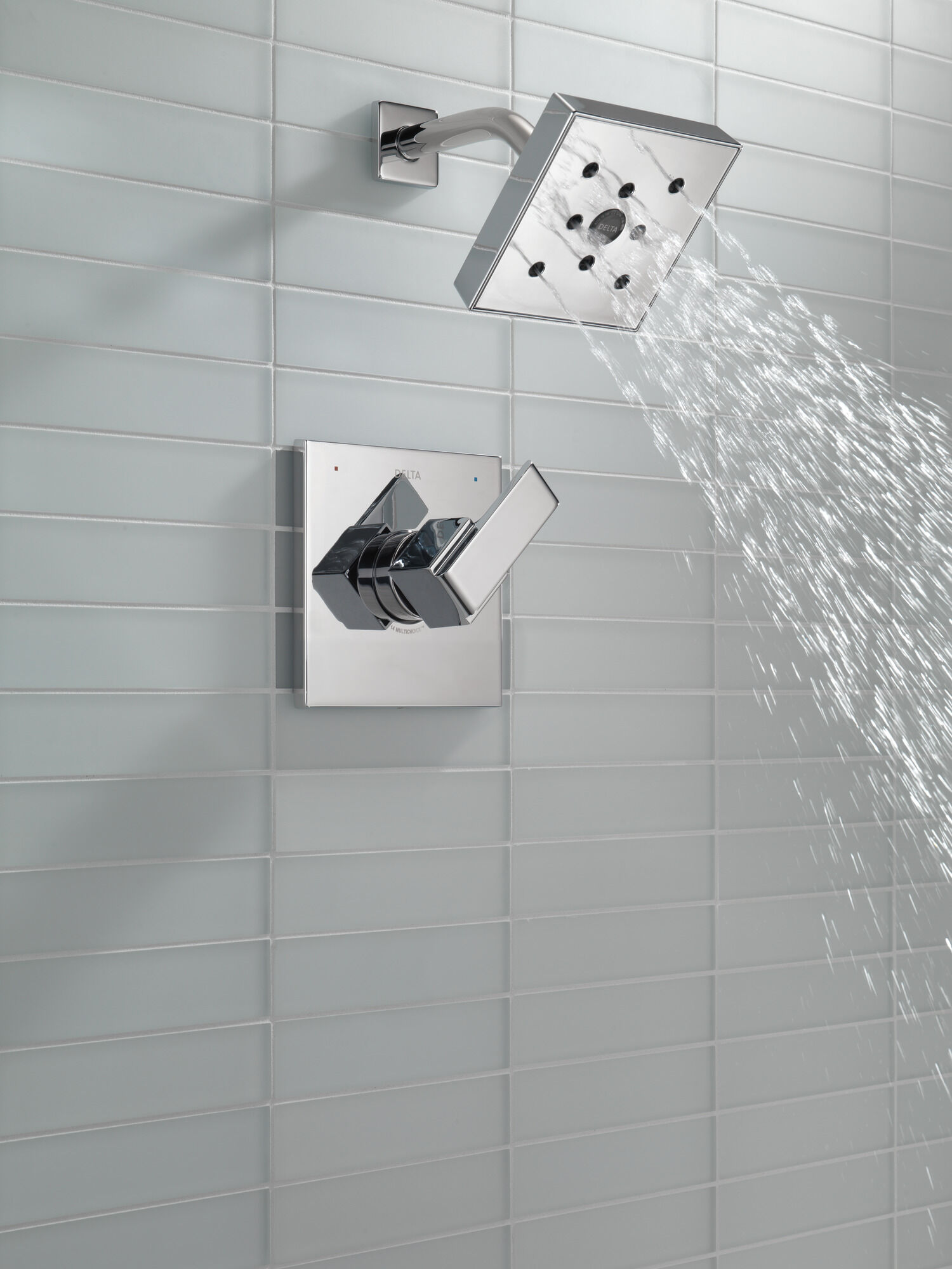 T14267 Накладка для душа Monitor® 14 серии H2Okinetic® Delta Faucet Ara Хром - Вид №3