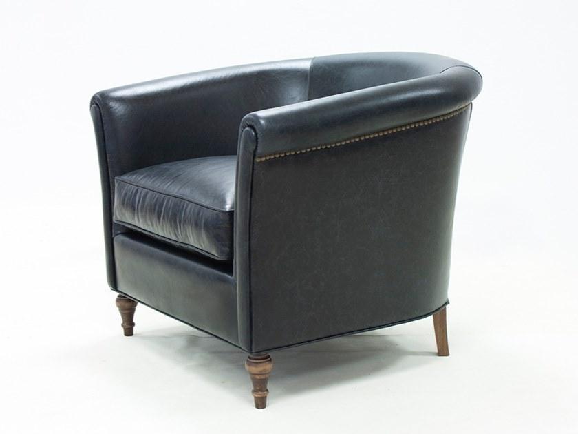 CREARTE COLLECTIONS Кожаное кресло с подлокотниками Class crearte 34 - Вид №1