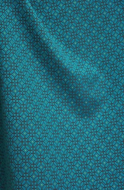 LELIEVRE Ткань из вискозы с графическими мотивами Faux-unis sun-id-1460997 - Вид №3