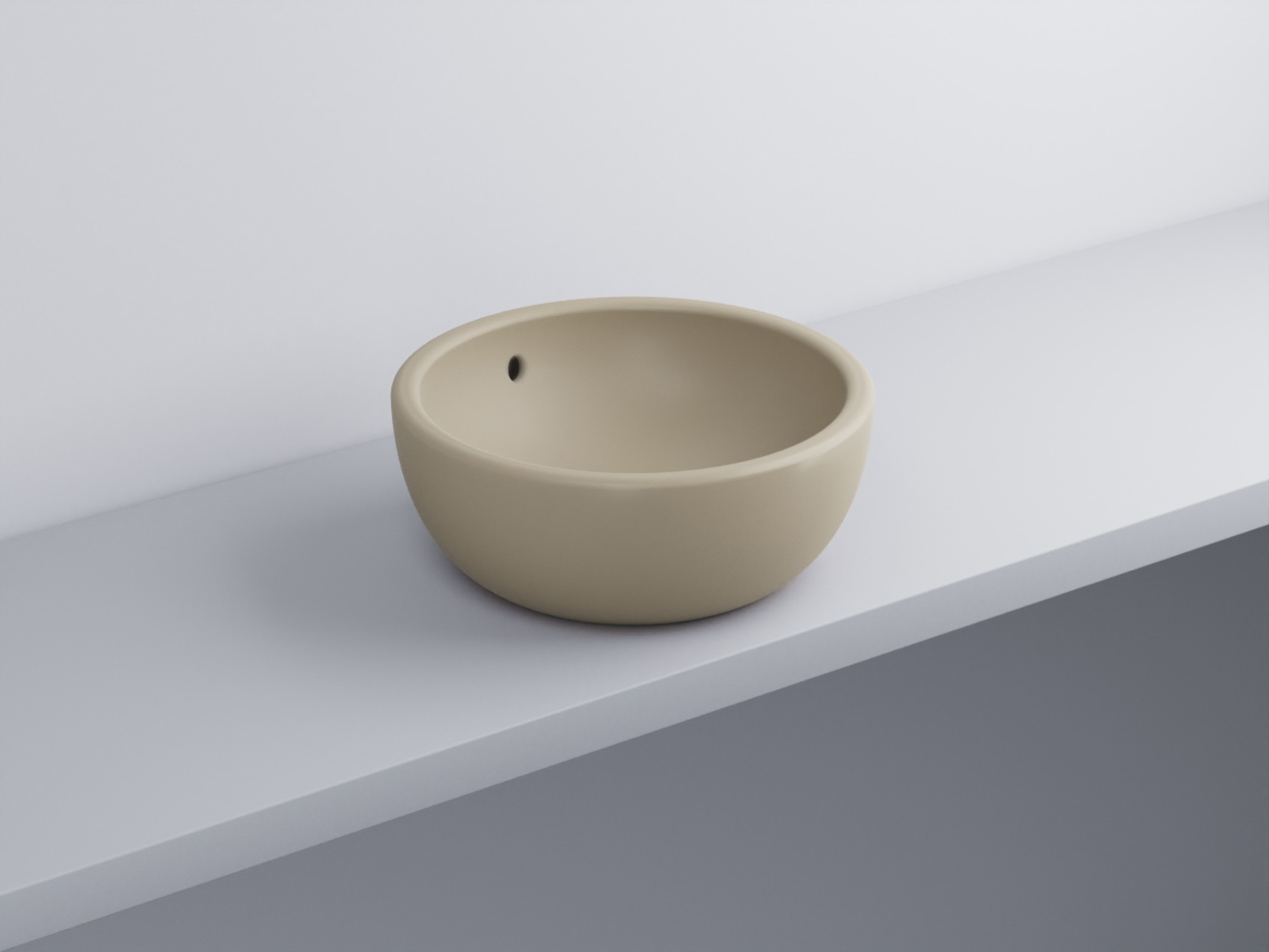 SHBA-AV Накладная чаша с переливом cielo Shui Ceramica Cielo