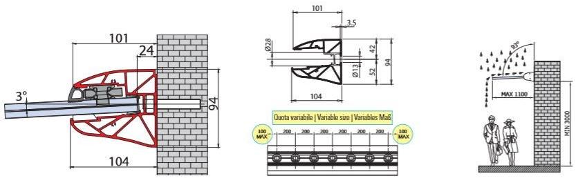 Metalglas Bonomi Стеклянный навес sun-id-1387516 - Вид №1