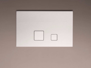 Металлическая панель управления туалетом