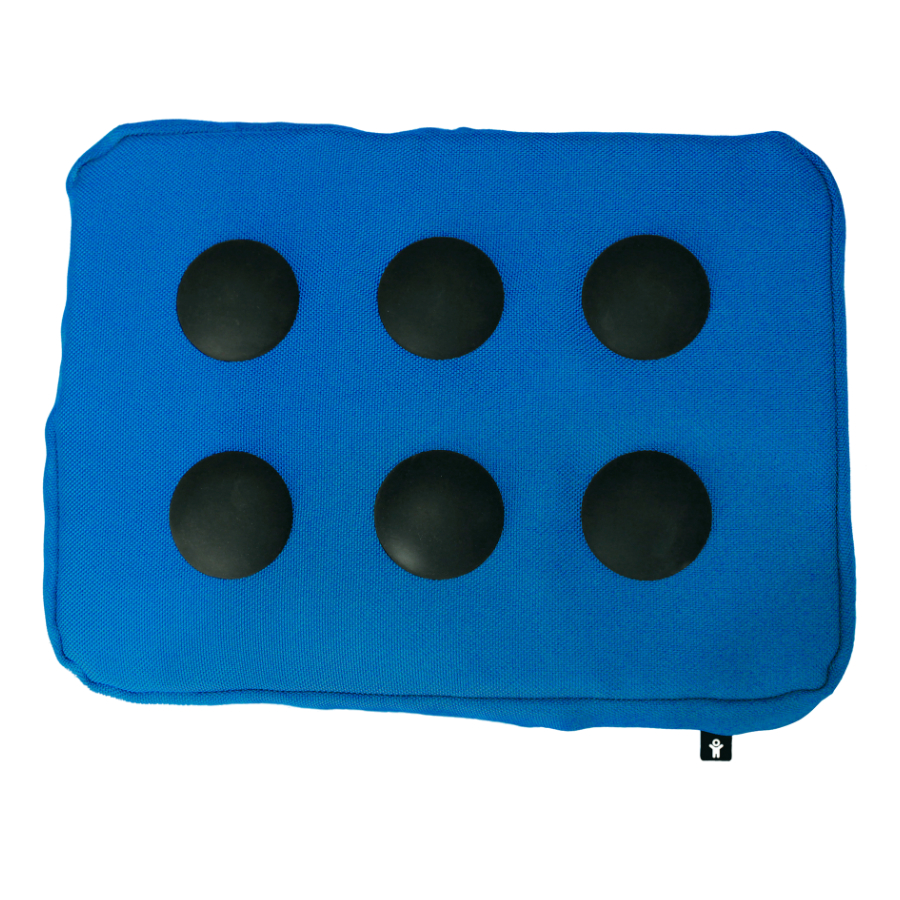 262852 Подставка для ноутбука surfpillow hightech голубая/черная Bosign 