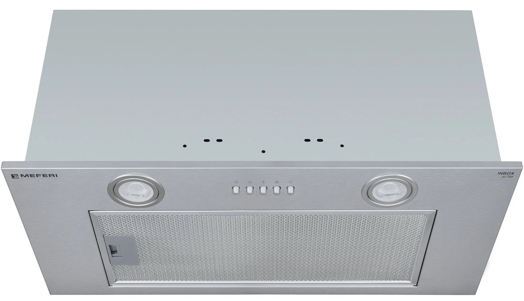 9168680 Вытяжка полновстраиваемая Meferi INBOX60IX ULTRA серый STDN-0075586