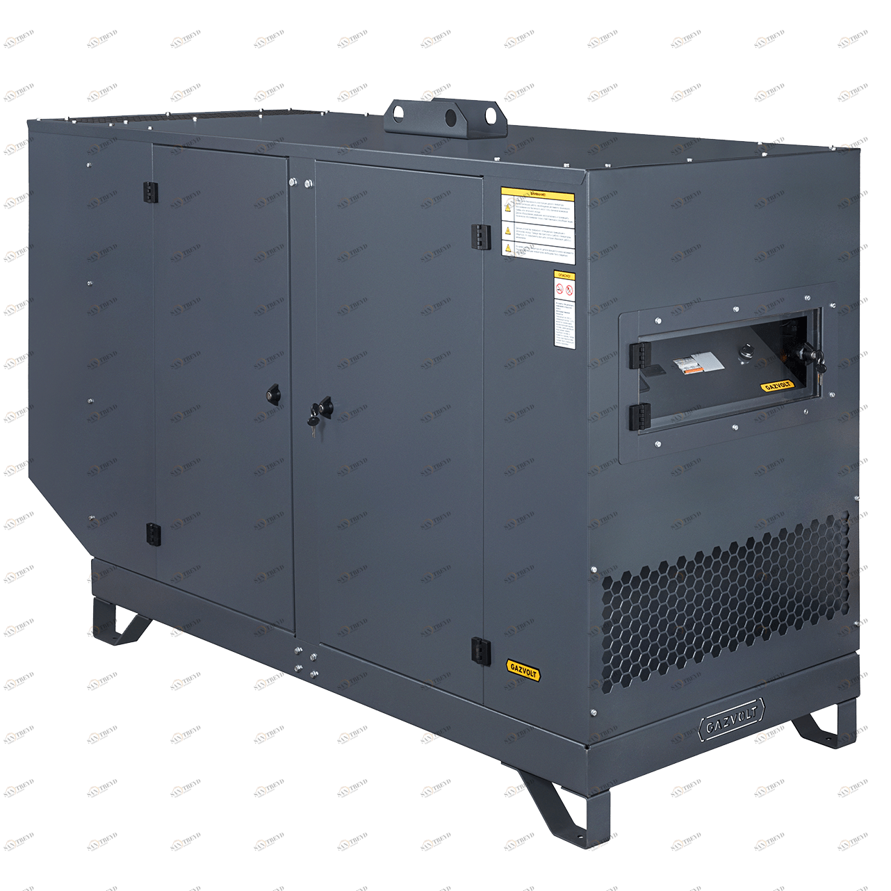 Газовый генератор Gazvolt 70T21 в кожухе с АВР sun-id-1030367