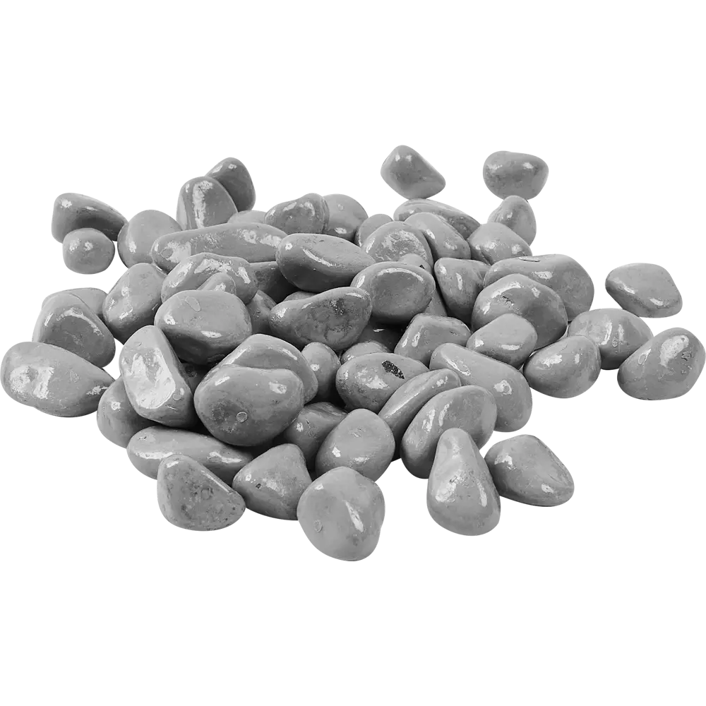Santreyd Декоративная галька серого цвета для аквариумов и интерьера 85260691 STLM-0060495 - Вид №1