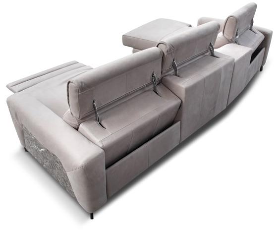 Rossini Sofas Модульный раскладной диван с шезлонгом sun-id-1374668 - Вид №4