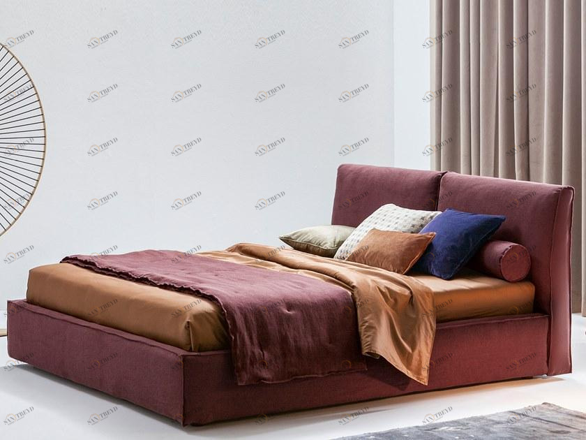 Twils Двуспальная кровать с мягким изголовьем Ada sun-id-1381195