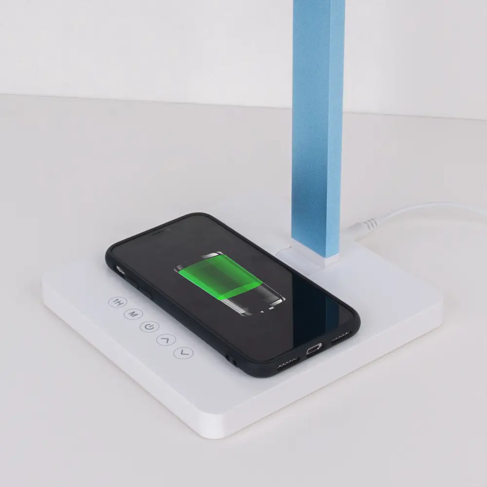 Рабочая лампа настольная светодиодная «Lori», цвет бело-голубой Elektrostandard STLM-2059229 - Вид №4