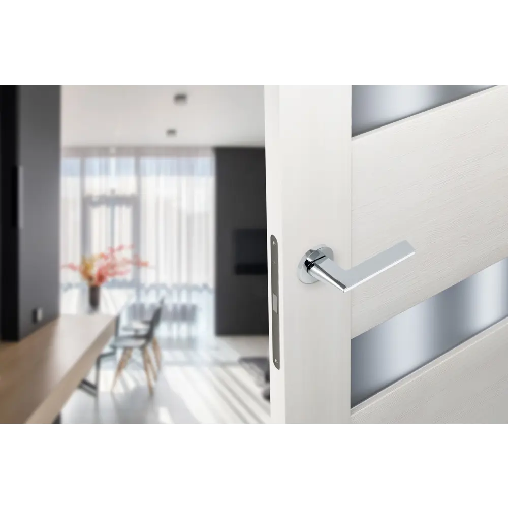 Дверные ручки EDSON для межкомнатных дверей с хромированным покрытием 85168436 STLM-0059322 - Вид №5