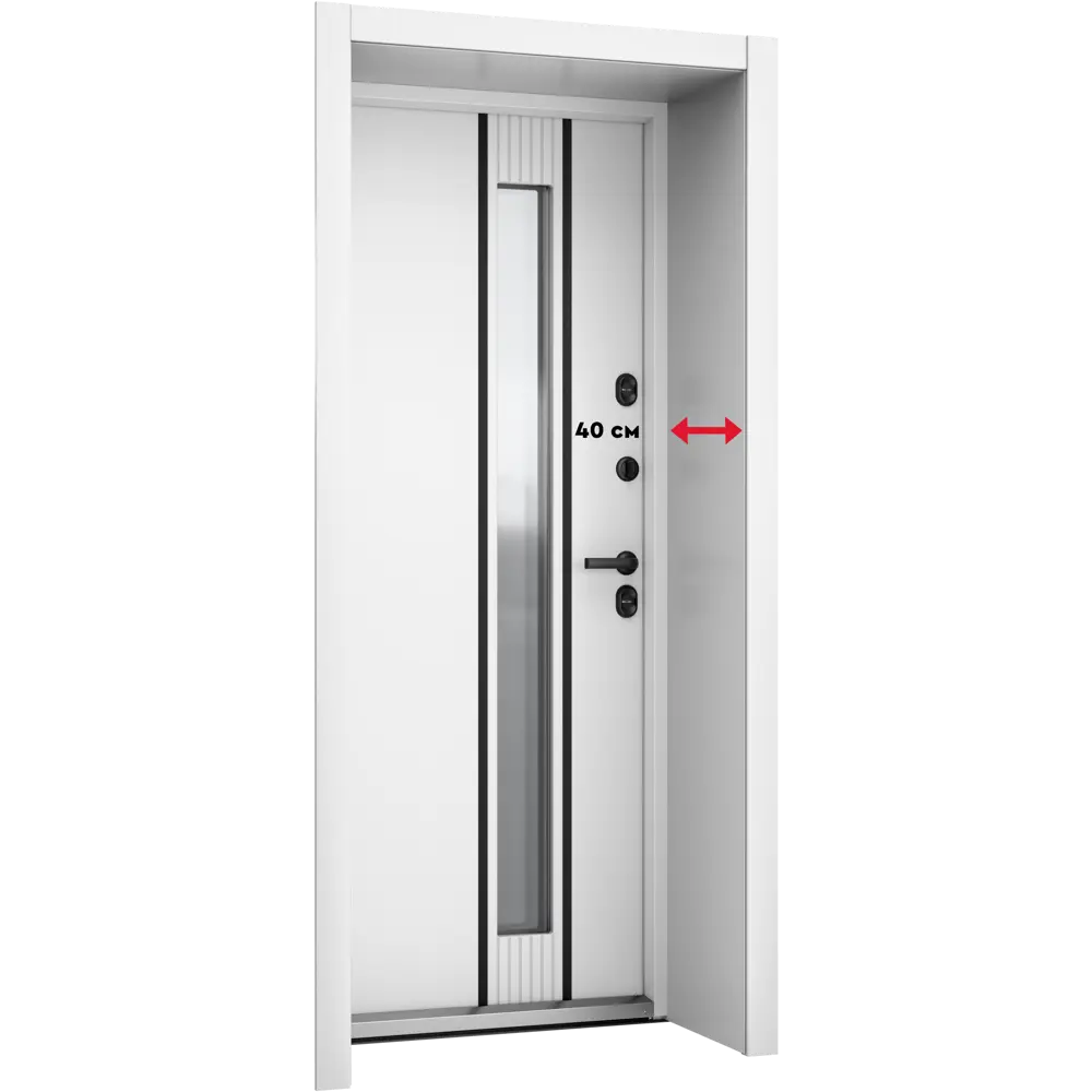 Дверь входная металлическая 2050x950x138 правая TOREX STLM-2044042 - Вид №21