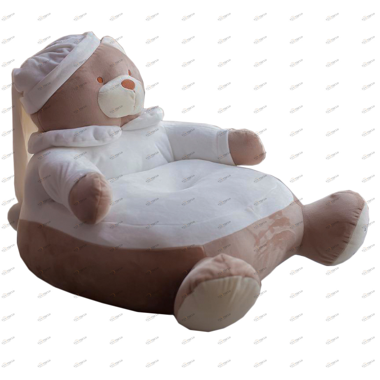 Пуфик детский "Мишка" белый COMFORTBABY  351333 Белый Santreyd 