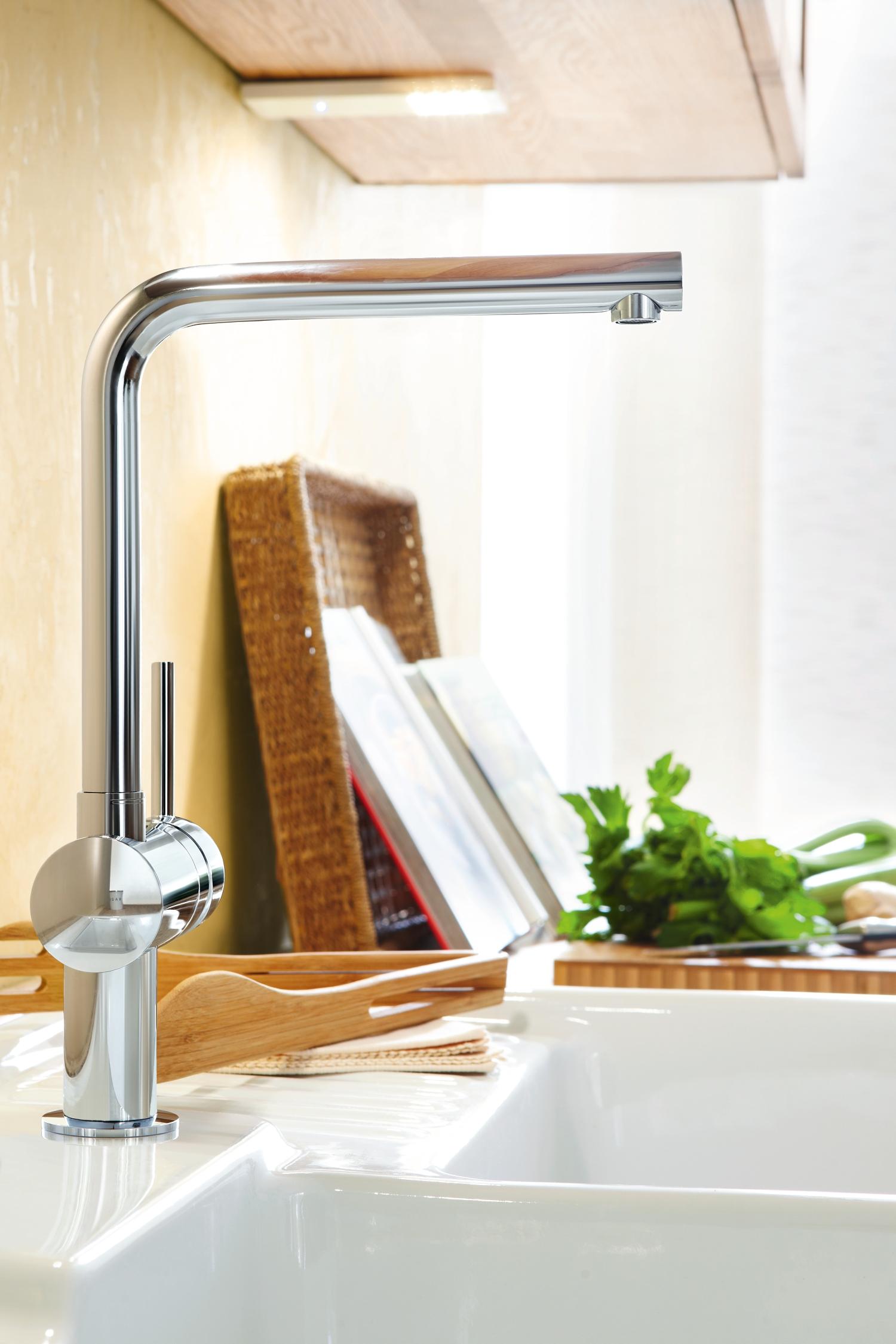 Смеситель для кухни с одним отверстием и поворотным изливом Grohe Minta ARCH-00043111 - Вид №1