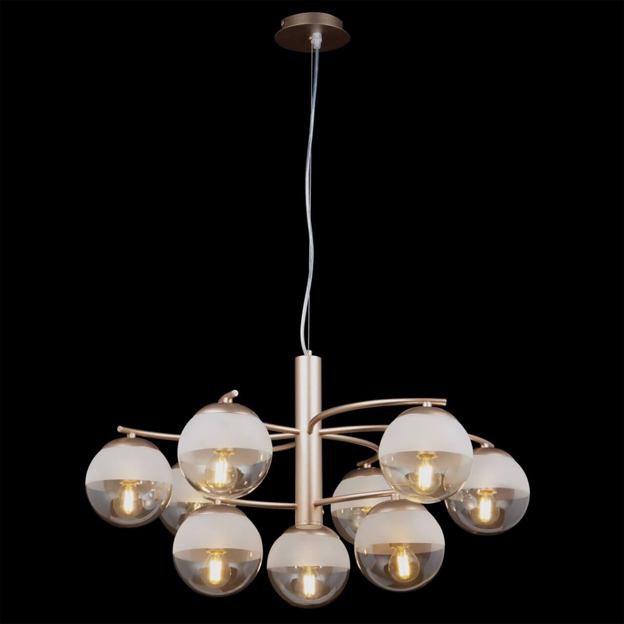 Подвесная люстра Freya Ostin FR5018PL-09G FREYA ДИЗАЙНЕРСКИЕ, OSTIN 312779 Янтарный  - Вид №1