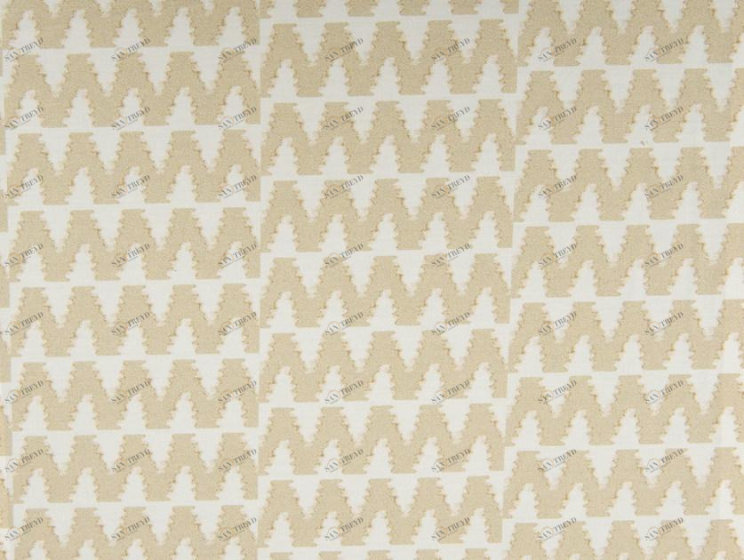 KOHRO Хлопковая ткань с графическими мотивами  K0001013 