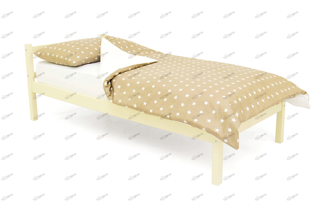 Детская кровать Svogen classic бежевая БЕЛЬМАРКО  326798 Бежевый Santreyd 