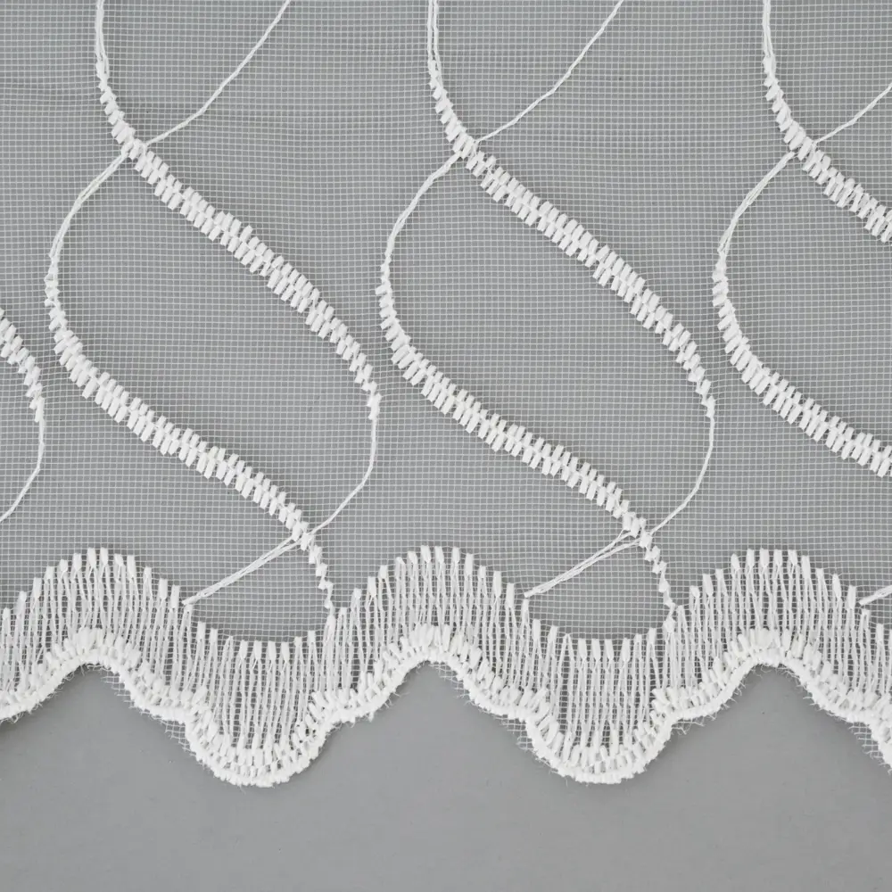 Тюль 1 м/п Вышивка 908844 сетка 290 см цвет шампань TEX REPUBLIC STLM-2082896 - Вид №2