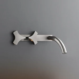 Настенный двойной ручки смеситель с носиком L. 125 мм  ZIQ01 CEADESIGN