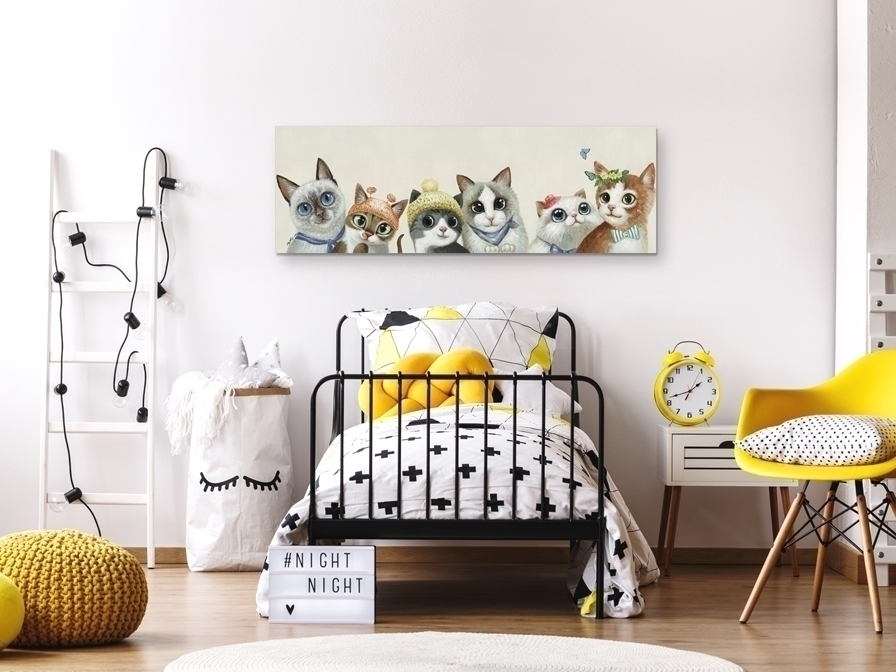 091288 Картина 150x50 Schuller Miau 