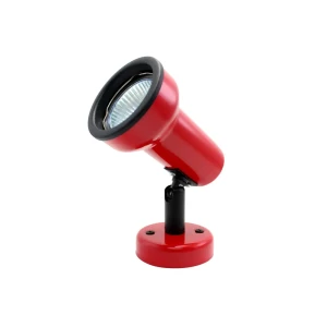 Спот поворотный накладной E51, 1 лампа, 2 м², цвет красный