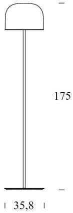 FontanaArte Торшер из металла Equatore sun-id-1383215 - Вид №4