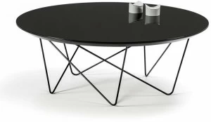 Kendo Mobiliario Низкий круглый лакированный журнальный столик