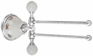 Полотенцедержатель двойной поворотный MIGLIORE Provance Ml.PRO-60.524.CR, цвет хром